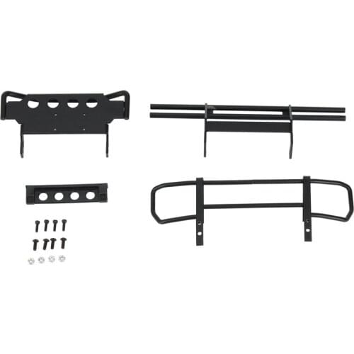 RC Car Metal Front Rear Bumper for 1:10 RC Crawler Traxxas TRX4 G500 TRX6 G63 6X6 Upgrade Parts