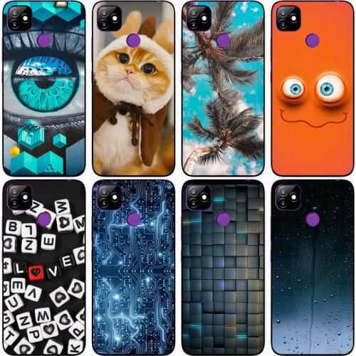 Fashion Soft silicone TPU Back Cover For ITEL VISION 1 Phone Funda Case For Itel Vision 1 Cute Cartoon Case