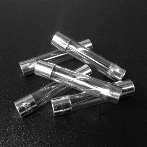Fast Glass Fuses Kit 10 Kinds 5x20mm In Box 0.2A-15A fuse 250V Insurance Tube Package 100pcs suit