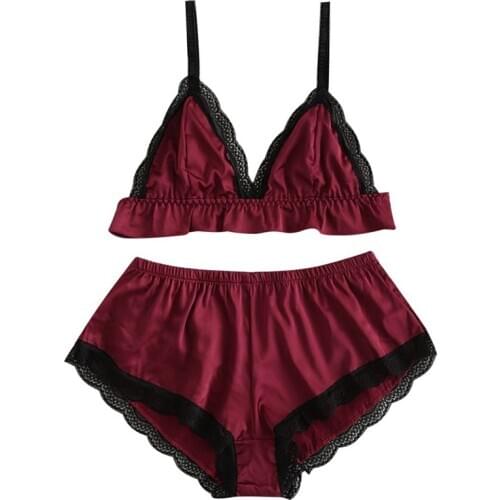 Fashion New Split Oily Cloth Nightgowns Sexy Home Sleepwear Suit European And American Erotic Lingerie Sleepshirts