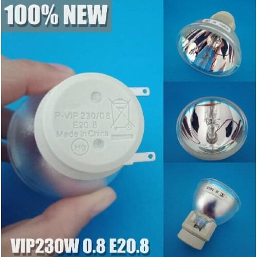 New 5J.Y1C05.001 P-VIP 230/0.8 E20.8 for BenQ MP735 Projector lamp bulb