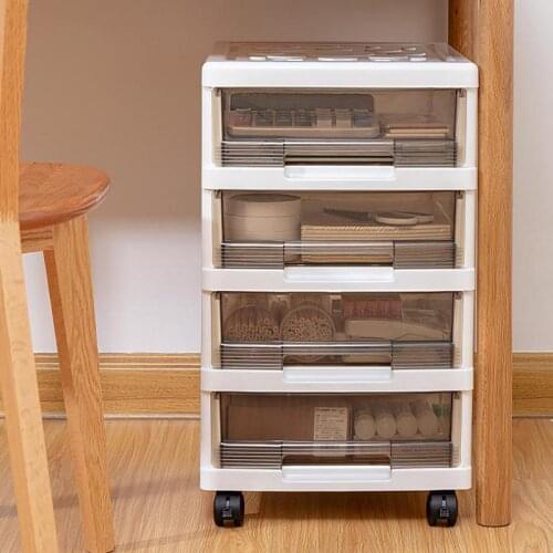 Office Desktop File Box Storage Cabinet Drawer Type Multi-layer Rack Storage Box Storage Cabinet Household Artifact