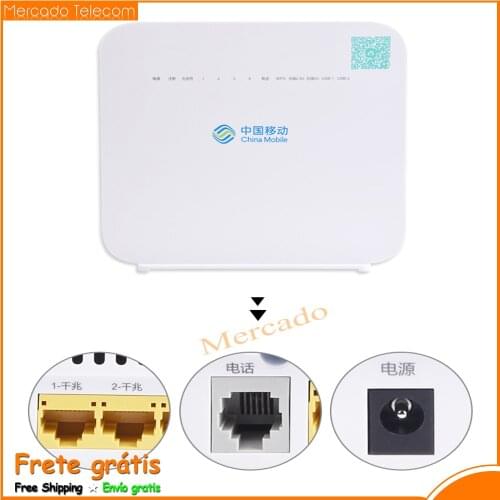 5 pcs/lot Second-hand Alcatel Lucent Gpon G-140W-MF ONU 4GE+1VOICE+2USB+WIFI 2.4G&5G FTTH gpon ont Router Mode English Firmware