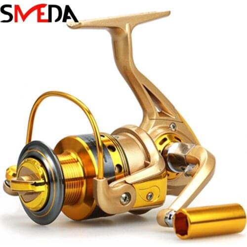 Fishing Reel 1000-7000 12BB 5.2:1 Metal Spinning Wheel For River Fishing Spinning Reel Carp Fishing Carretilha De Pesca