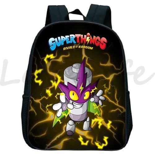 Super Zings Kindergarten Backpack For Kids Boys Girls Cartoon Super Things Toddler Knapsack Children Waterproof Mochila school