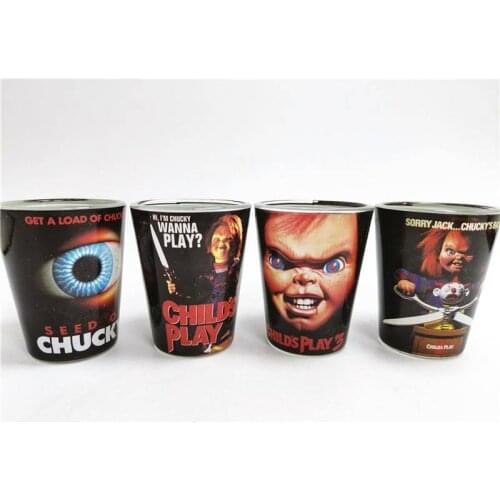 Terror Ghost Child Glass Mugs coffee mug Milk Tea office Cups Drinkware the Best birthday Gift for Friends