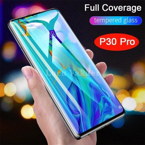 Protective Glass For huawei p30 pro tempered glas Screen Protector tremp phone On huawey p 30 pro p30pro safety film full cover