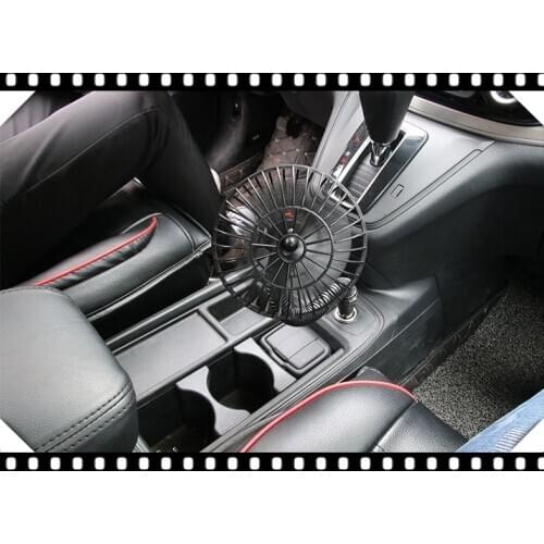 12V Dashboard Oscillating Vehicle Car Van Truck Home Clip-On Fan 2 Speed Airflow for Nissan Altima 370Z Xmotion X-Trail Qashqai