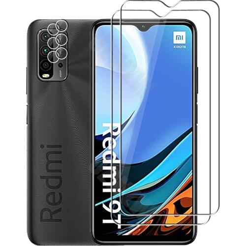 For Xiaomi Redmi 9T Camera Lens Film & Protective Glass Screen Protector Tempered Glass Guard