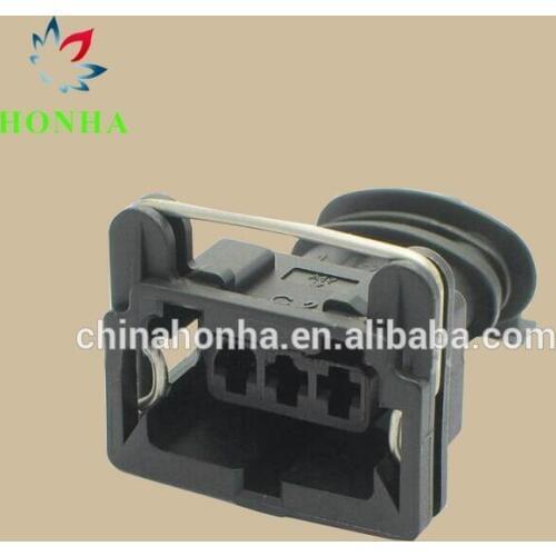 3 way female auto wiring harness connector waterproof auto plug 282191-1 for AMP Tyco with terminals and seals