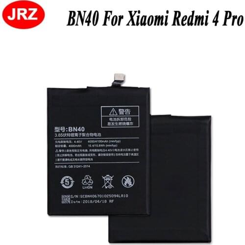 BN40 Battery For Xiaomi Redmi 4 Pro Prime 3G RAM 32G ROM Edition Redrice 4 Hongmi 4 Bateria Accumulator AKKU