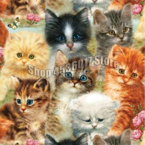 A Pile of Kittens Diamond Painting Full Diamond Embroidery Baby Animals & Cats Cross Stitch Mosaic Rhinestones Home Decorative