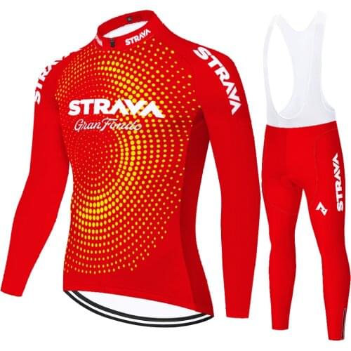 STRAVA cycling jersey ​summer spring quick dry cycling kit​ ​​20D gel pad cycling clothing ​breathable uniforme ciclismo hombre