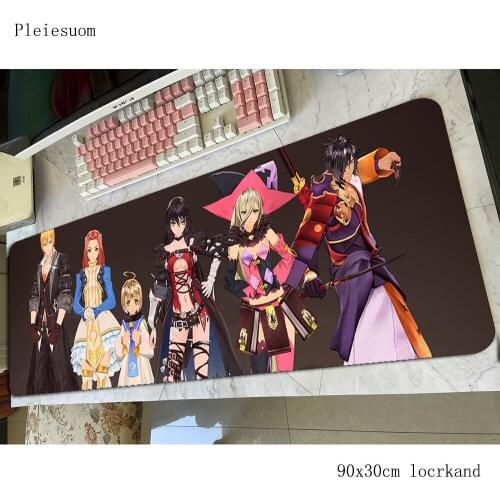 Tales Of padmouse 800x300mm gaming mousepad game Colourful large mouse pad gamer computer desk Gorgeous mat notbook mousemat pc