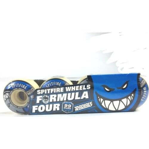 52MM 99DU Spitfire Skateboard Fireman Wheels 53MM Fancy Action Skate Wheels High Resilience Hard wheel Double Rocker Board Wheel