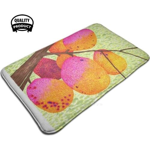 Wild Apricot 3 Sizes Home Rug Room Carpet Wild Apricot Apricot Endangered Species Species Plant Nature Endangered Climate