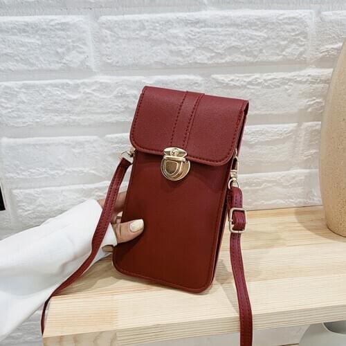 Fashion Forever Young 2021 new womens fashion casual mobile phone coin purse all-matching shoulder shoulder bag