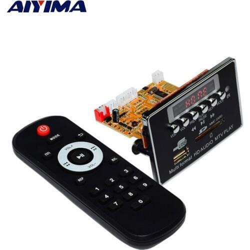 AIYIMA MP3 Player DTS Lossless HD Video Player Decoding Board MP3 Decoder APE Player Bluetooth Audio Board For Home Theater