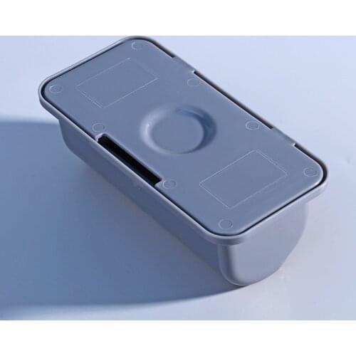 Wall Mounted Trash Bags Storage Box Multi-purpose Garbage Bag Dispenser Storage Box For Bathroom Kitchen can CSV