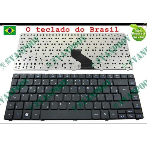 New BR Laptop keyboard for Acer Aspire 4935 5935 5935G 5940 5940G 5942 5942G EMachines D440 D442 D640 D 640G D528 Black Brazil