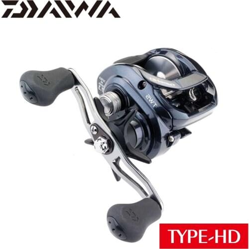 Original DAIWA TATULA TYPE HD Baitcast Fishing Reel 200HSL/200HL/200H/200HS Saltwater