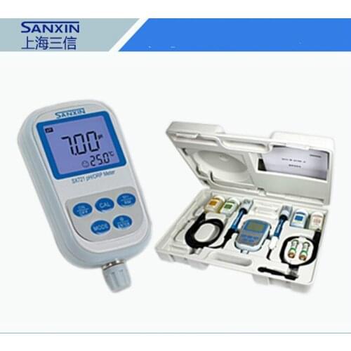 Shanghai Sanxin SX721 portable pH meter /ORP / PH pH meter MV meter