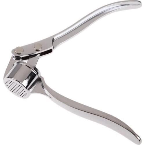 Zinc Alloyl Garlic Press Crusher Kitchen Cooking Vegetables Squeezer Handheld Garlic Masher Mincer Masher Ginger Tools Ging H6W6