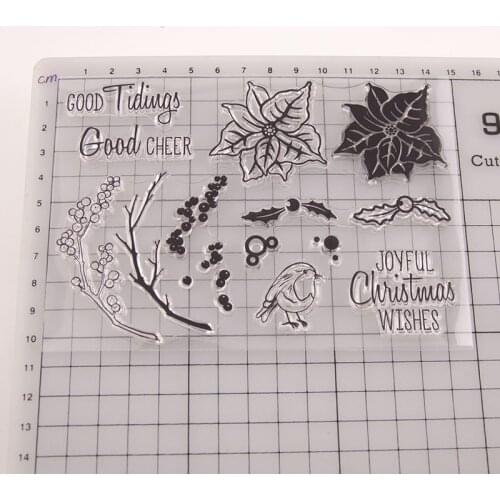 Bird Branch CLEAR STAMPS DIY Scrapbooking Card Album Paper Craft Rubber Transparent Silicon Clear Stamp