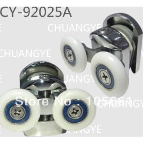 Shower Door Rollers Wheels Pulleys Runners CY-920AB-Zn 25mm