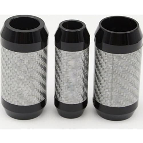 High quality 4Pcs hifi Carbon Fiber Pants Boot Y Splitter Speaker Audio Cable Wire pant