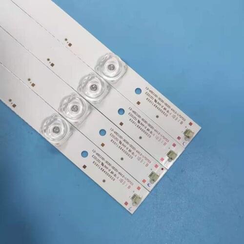 LED backlight strip 6leds for K65 SYTV58DC 12-65C100-3030-0D20-6x12-170703 6501L684000020