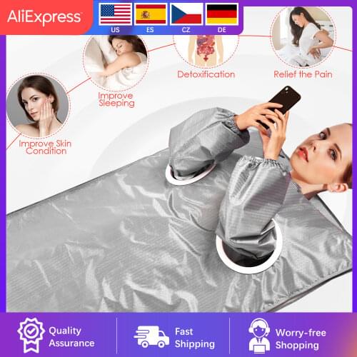 Upgraded Far-Infrared Sauna Blanket Stretchable Digital Thermal Sauna Blanket Body Shaper For Weight Loss Fitness Sauna Blanket