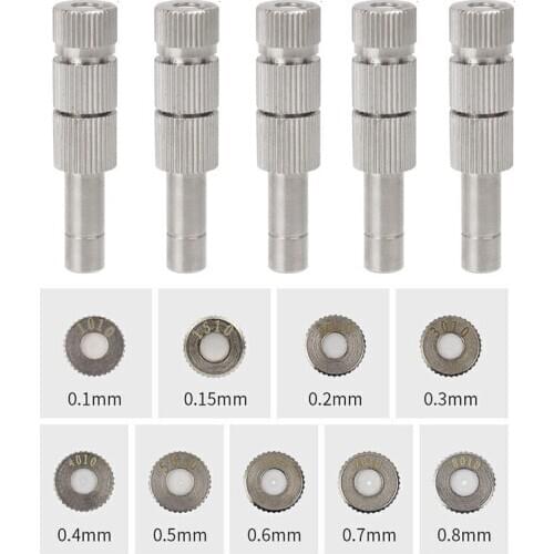 1pc Low Pressure High Quality Atomizing Misitng Nozzle 6mm Spray Injector Atomization Head Mister Mist Spraying System