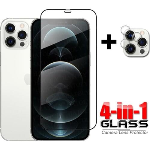 For Glass on iPhone 13 Full Cover Tempered Glass For iPhone 11 Pro Max 12 mini HD Phone Screen Protector For iPhone 13 Pro Glass