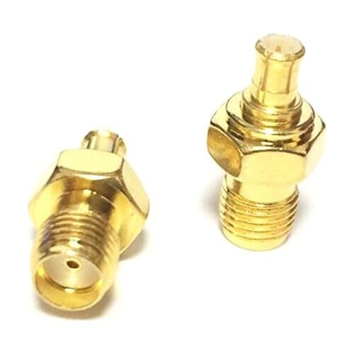 1pc SMA Female Jack switch MCX Male Plug RF Coax Adapter convertor Straight Goldplated NEW wholesale