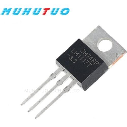 10PCS LM1117T-3.3 TO220 LM1117-3.3 LM1117T 3.3V LM1117 TO-220
