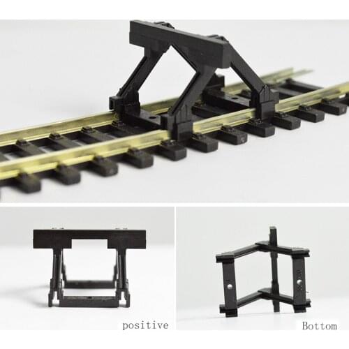 Model Train Track Accessories HO1: 87 Ratio 55280 Buffer Pump Body Road Resistance Buffer 2PCS