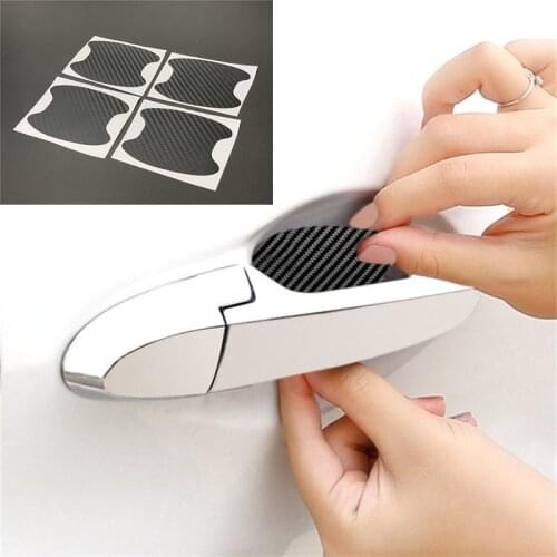 4pcs Car Door Handle Bowl Protector Sticker for Volkswagen Arteon C-Coupe Spotr Coupe Tarok MOIA CARAVELLE MULTIVAN