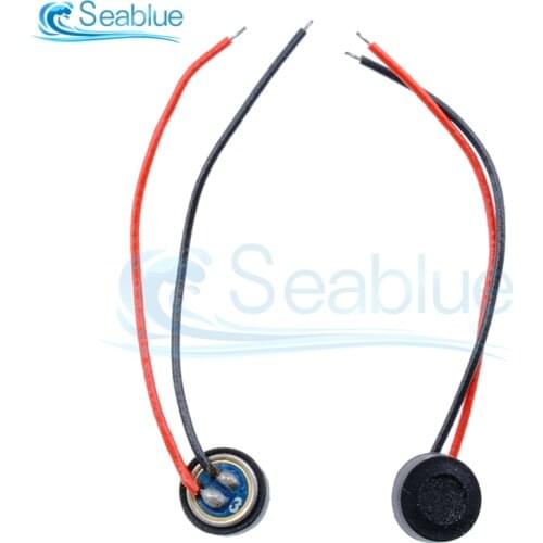 5Pcs/lot 4*1.5mm Electret Condenser Microphone MIC Capsule 2 Leads For PC Phone MP3 MP4