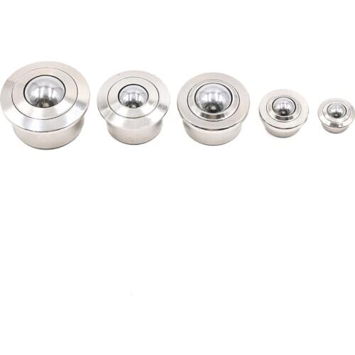 5PCS/LOT SP-8/12/15/19/22/25 Heavy Duty Roller Bearing Unit Ball Transfer Unit Bearing Conveyor Ball