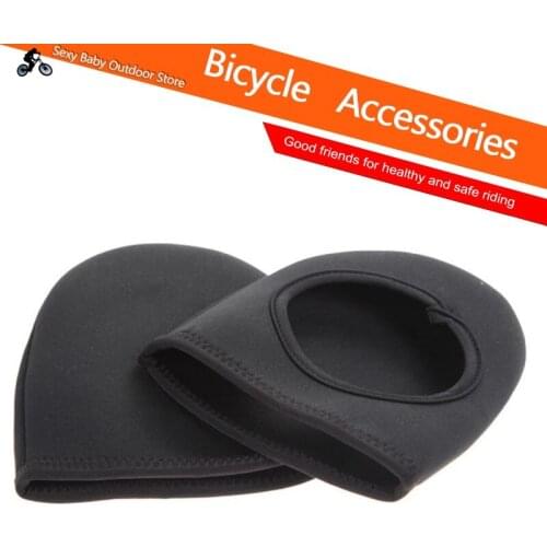 Mountain Road Bike Shoes Cover Half Palm Toe Lock Windproof Bicycle Protector Boot Case Shoe Cover Winter Warm For Cycling