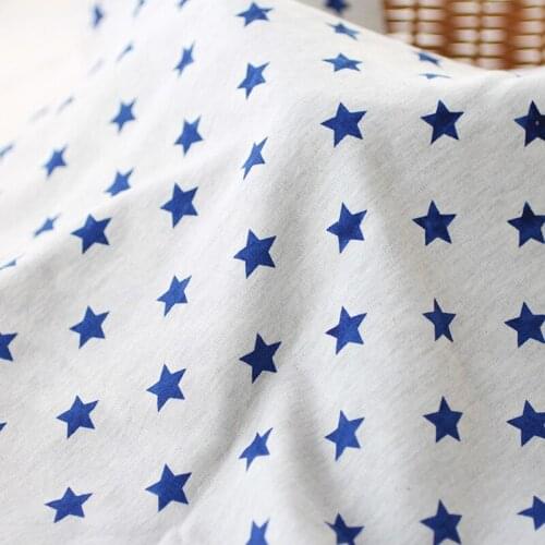 Elastic baby cotton fabric Grey Series 100% cotton fabric for DIY baby pajama clothing material