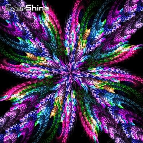 Evershine 5D Diamond Mosaic Mandala Pattern Sale Diamond Painting Full Drill Square Diamond Embroidery Cross Stitch Kit Art Gift