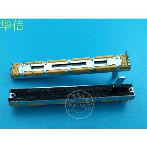 3PCS for behringer mixer 1832 G503 fader / 75MM mixer 2-channel stereo straight slider fader double potentiometer G503 G50K