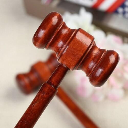 Mini Hammer Lawyer Decoration Hammers Judge Hammer Wooden Hammer Wood Toy