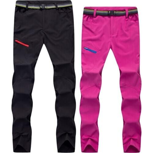 Men Women Summer Breathable Hiking Fishing Pants Quick Dry Outdoor Sport Pants Elastic Thin Trousers Hunting Waterproof Pants