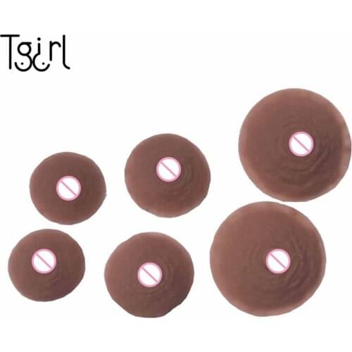 Tgirl Nipple Stickers Silicone Nipples For Female Adult False Nipple Breast Chest Paste Silicone Teat Sticker