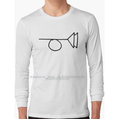 The Crying Of Lot 49-Trystero Muted Post Horn Long Sleeve T Shirt 100% Pure Cotton Big Size Pynchon Thomas Pynchon Literature