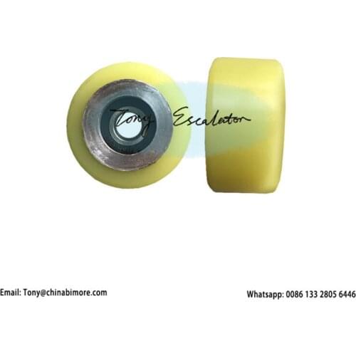 Escalator Handrail Roller OD86mm W43mm Bearing 6204 2RS