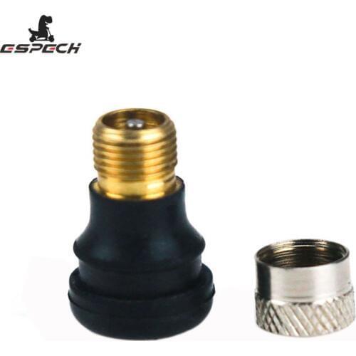 ESPECH For xiaomi M365 / PRO Ninebot MAX G30 Electric Scooter Vacuum Tubeless Valves Less than 9mm Hole Diameter Universal
